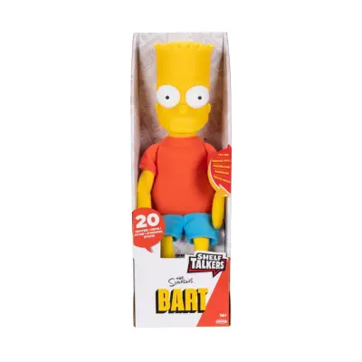 The Simpsons Shelf Talkers Bart Talande figur - The Simpsons -  Leksaksaffären