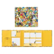 The Simpsons Weekly Planner with Sticky Notes 19 x 17 cm