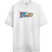 Tillbaka till framtiden T-shirt - Hoverboard Far Out! - Oversize - S XXL - för Herr - vit