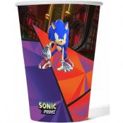 8 st Pappersmuggar 250 ml - Sonic Prime