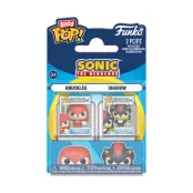 Bitty Pop! 2-Pack: Sonic The Hedgehog - Knuckles & Shadow with Emerald Vinyl Figures