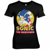 Fast Sonic - Sonic The Hedgehog Girly Tee, T-Shirt