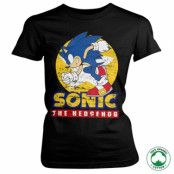 Fast Sonic - Sonic The Hedgehog Organic Girly Tee, T-Shirt