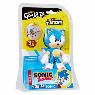 Goo Jit Zu Sonic the Hedgehog Stretch Sonic Hero Pack - Goo Jit Zu -  Leksaksaffären