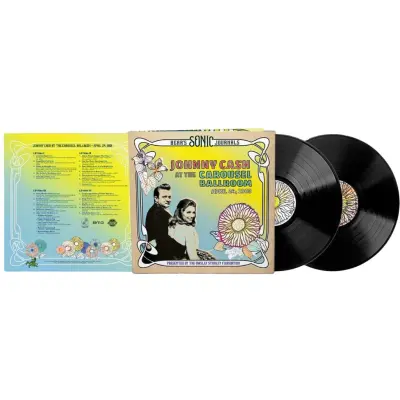 Johnny Cash LP - Bear's sonic journals: Johnny Cash at the Carousel Ballroom, April 24, 1968 - för  färgad