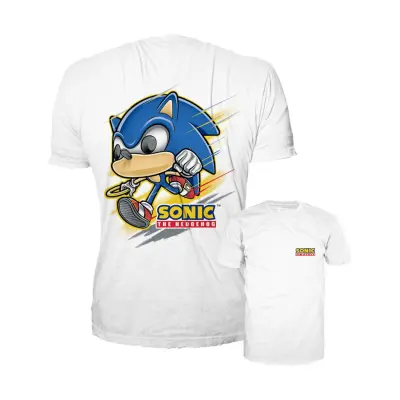 Pop! Tees (Adult): Sonic - Sonic (Running) T-Shirt (L)