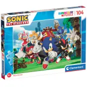 Pussel Sonic The Hedgehog puzzle 104 Bitar