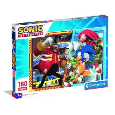 Pussel Sonic the Hedgehog super puzzle 180 Bitar