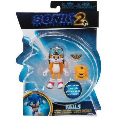 Sonic 2 Movie Figur 10cm Tails - Sonic -  Leksaksaffären