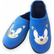 Sonic Class Of 91 Mule Slippers Blue Adult Large Uk 8-10 Rubber Sole