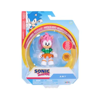 Sonic Figur 10cm med tillbehör w20 Amy