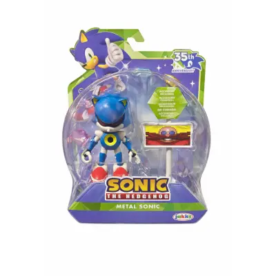 Sonic Figur 10cm Metal Sonic - Sonic -  Leksaksaffären