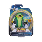 Sonic Figur 10cm Vector with Super Ring - Sonic -  Leksaksaffären