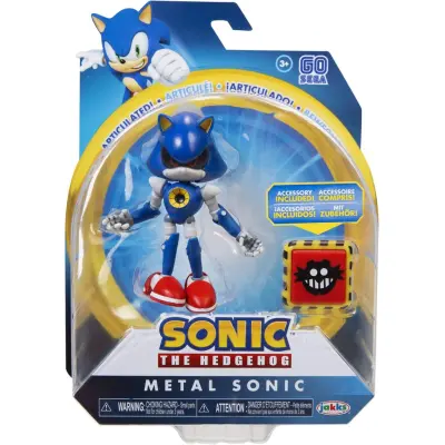 Sonic Figur 10cm W21 Metal Sonic - Sonic -  Leksaksaffären