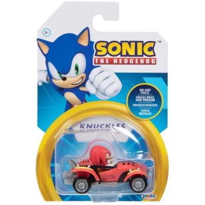 Sonic Fordon Die-Cast 1:64 Knuckles Land Breaker - Sonic -  Leksaksaffären