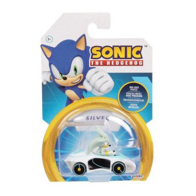 Sonic Fordon Die-cast 1:64 Silver