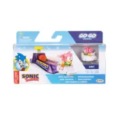 Sonic Go-Go Racers Mini Launcher Amy - Sonic -  Leksaksaffären