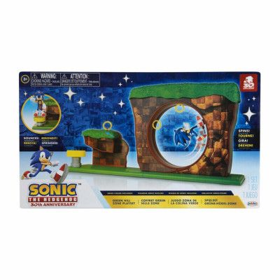 Sonic Green Hill Zone Playset - Sonic -  Leksaksaffären