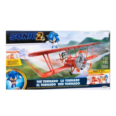 Sonic Movie 2 The Tornado Plane Lekset - Sonic -  Leksaksaffären