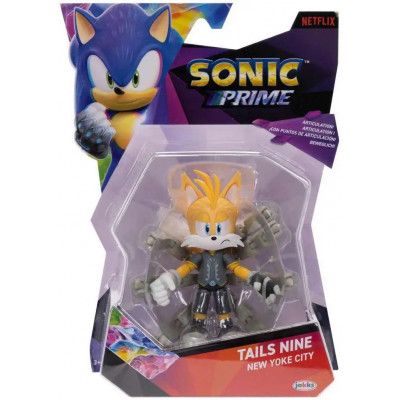 Sonic Prime Figur 5” Tails Nine New Yoke City