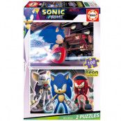 Sonic Prime Neon puzzle 2x100pcs