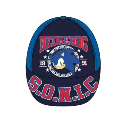 Sonic - Sonic 1991 - Kids Blue Cap 54Cm