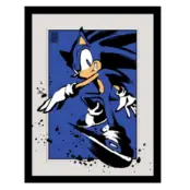 Sonic - Splatter - Collector Print 30X40Cm