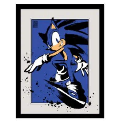Sonic - Splatter - Collector Print 30X40Cm