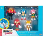 Sonic The Hedgehod pack 5 figures 6cm