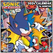 Sonic The Hedgehog 2024 30X30 Square Calendar