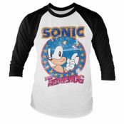 Sonic The Hedgehog Baseball Long Sleeve Tee, Long Sleeve T-Shirt