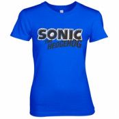 Sonic The Hedgehog Classic Logo Girly Tee, T-Shirt