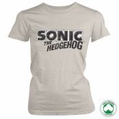 Sonic The Hedgehog Classic Logo Organic Girly Tee, T-Shirt