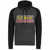 Sonic The Hedgehog Cracked Logo Baseball Hoodie