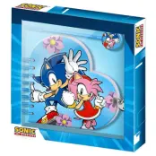 Sonic the Hedgehog diary + pen set