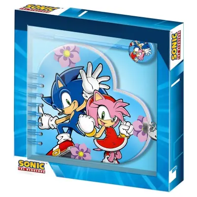 Sonic the Hedgehog diary + pen set