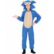 Sonic The Hedgehog Inspirerad Kigurumi till Barn