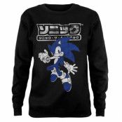 Sonic The Hedgehog Japanese Logo Girly Sweatshirt, Sweatshirt