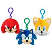 Sonic the Hedgehog plush keychain 10cm