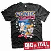 Sonic The Hedgehog - Sonic & Tails Big & Tall T-Shirt, T-Shirt