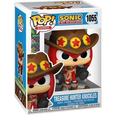 Sonic The Hedgehog - Treasure Hunter Knuckles Vinyl Figur 1055 - Funko Pop! - Funko Shop Europe