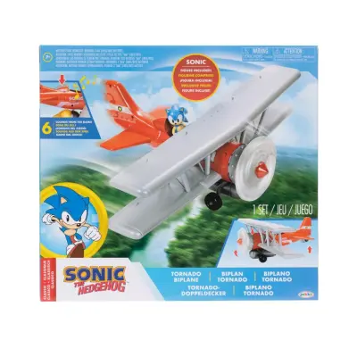 Sonic Tornado Flygplan Lekset med ljud och ljus - Sonic -  Leksaksaffären