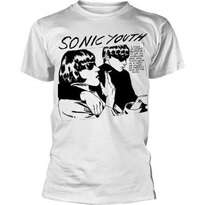 Sonic Youth T-shirt - Goo Album Cover - S XXL - för Herr - vit