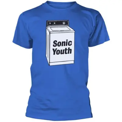 Sonic Youth T-shirt - Washing Machine - S XXL - för Herr - blå