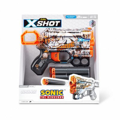 X-Shot Skins Menace Sonic Retro - X-Shot -  Leksaksaffären