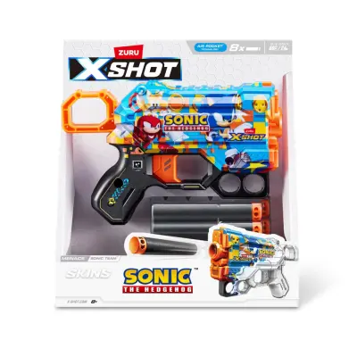 X-Shot Skins Menace Sonic Sonic Team - X-Shot -  Leksaksaffären
