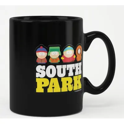 South Park - Anime Mugg - Logo - för  svart