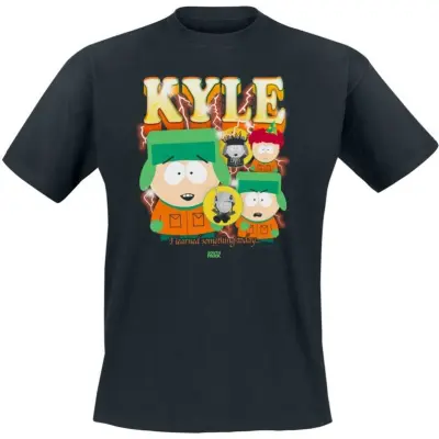 South Park - Anime T-shirt - Kyle Bootleg Rap - S XXL - för Herr - svart