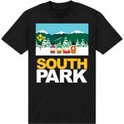 South Park - Anime T-shirt - South Park - Logo - S XXL - för Herr - svart