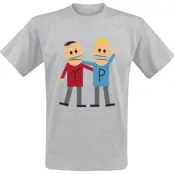 South Park - Anime T-shirt - Terrance und Philip - L XXL - för Herr - grå